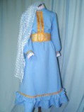 Дагестанский костюм (девочка, синий) - Оборудование для детских садов "УльтРРа", Екатеринбург