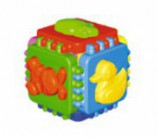 Логический куб Веселые зверята РТС-1651 - Оборудование для детских садов "УльтРРа", Екатеринбург