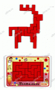 Головоломка Пентамино ОКС-1541 - Оборудование для детских садов "УльтРРа", Екатеринбург