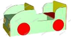 Игровой модуль "Автомобиль" ЦБР-553 - Оборудование для детских садов "УльтРРа", Екатеринбург